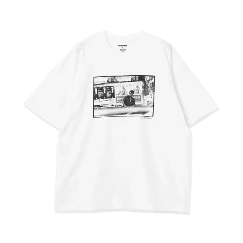 TOKYO CULTUART by BEAMS x NEIGHBORHOOD x Hiroshi Tachi / NAGAHAMA x TACHI T-Shirt "White"