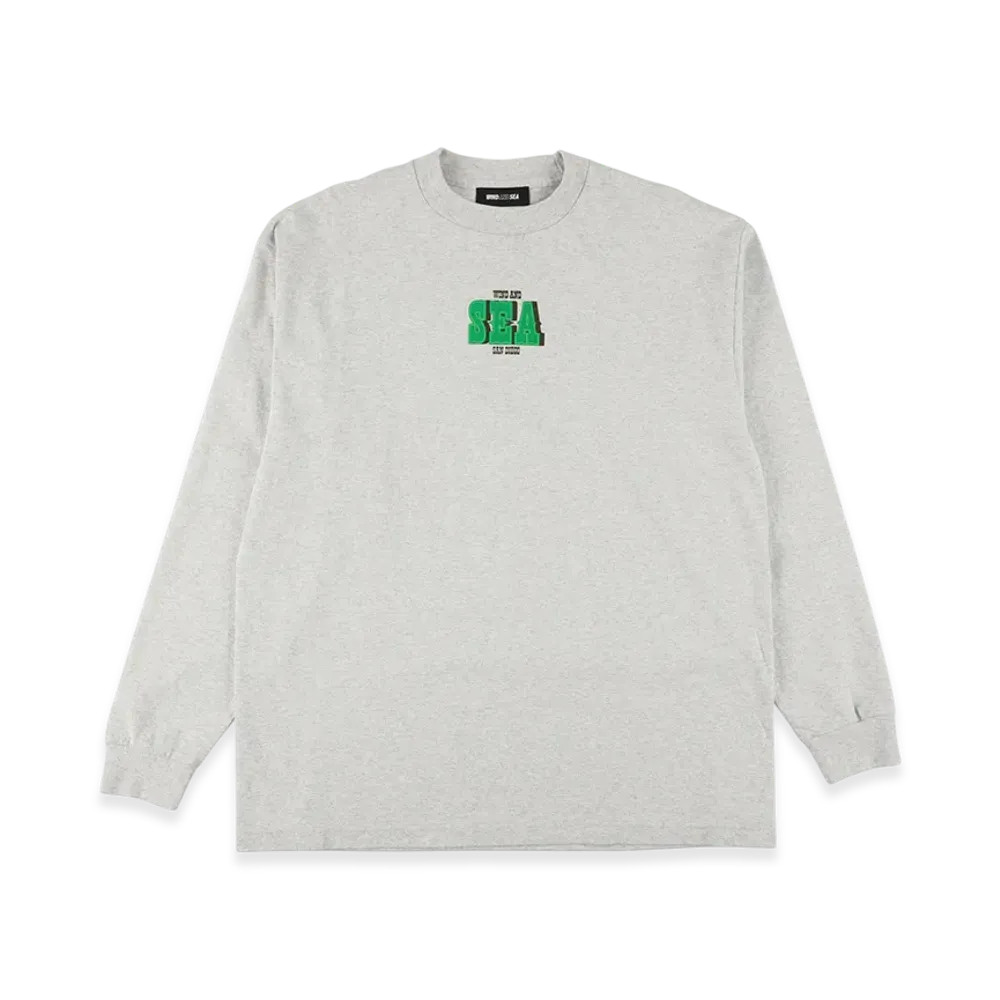 WIND AND SEA San Diego L/S Tee "Ash"