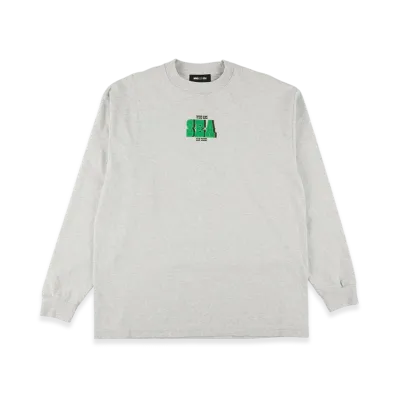 WIND AND SEA San Diego L/S Tee "Ash"