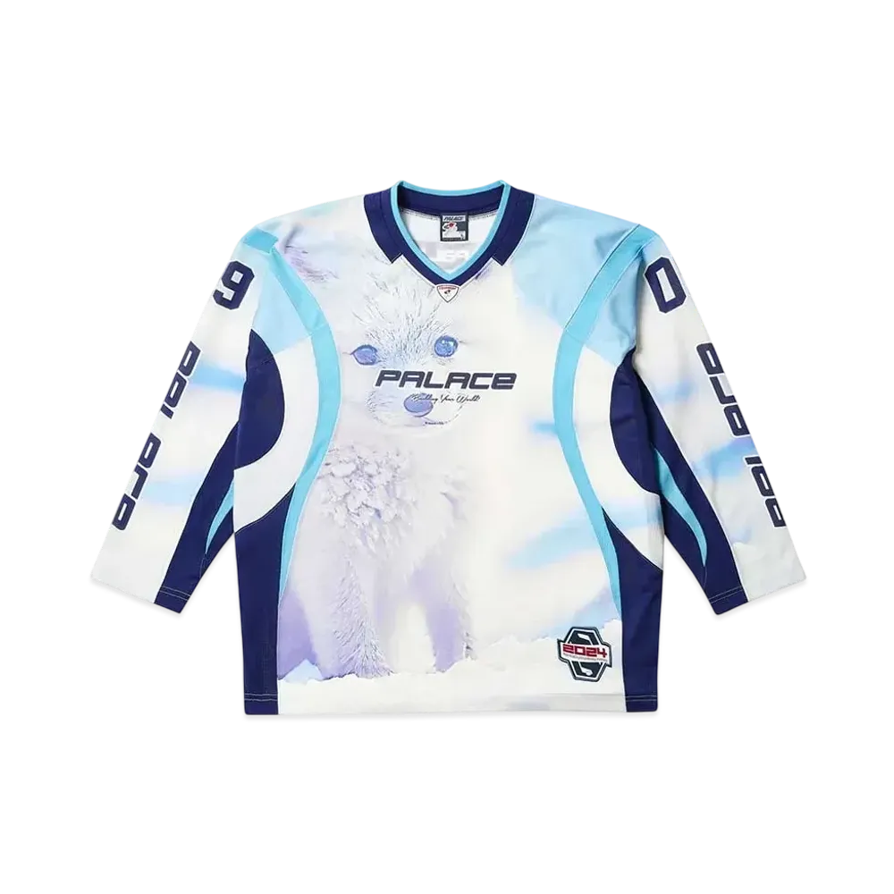 PALACE Building Your World Hockey Jersey "Blue"