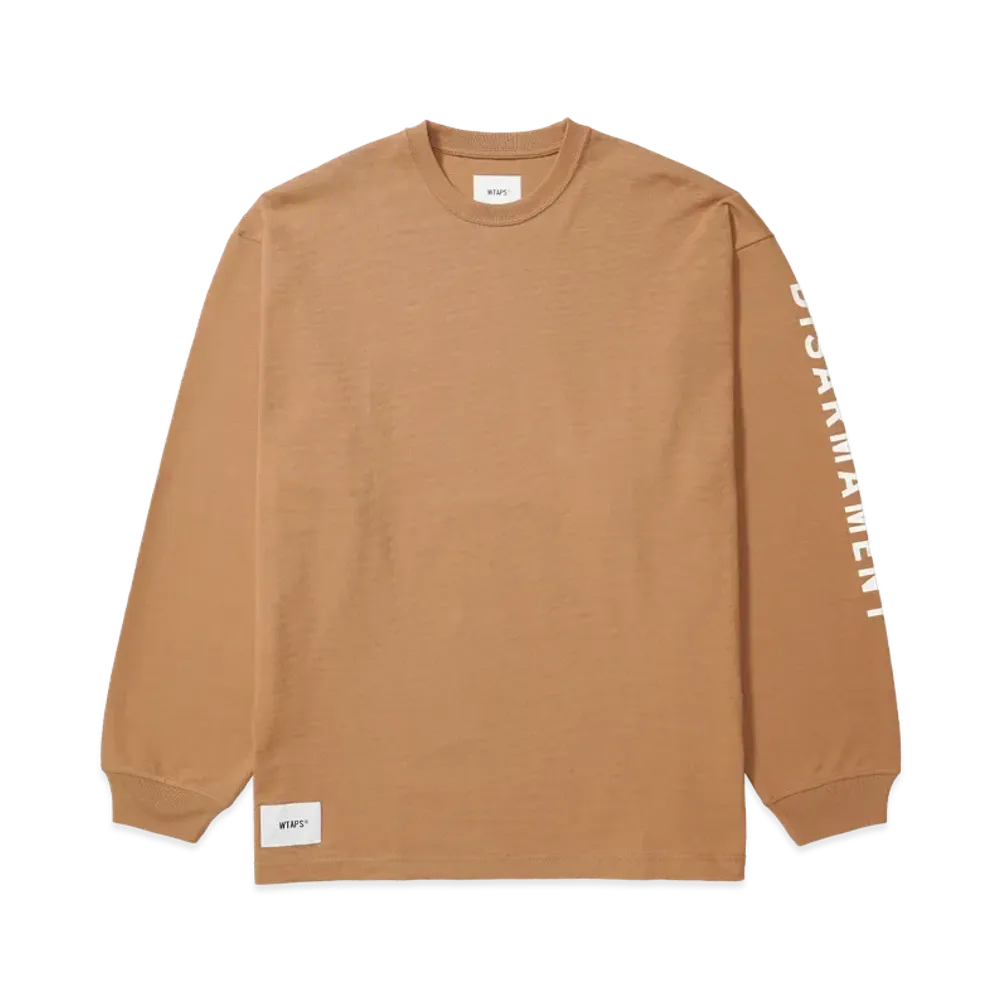 WTAPS OBJ 02 / LS / Cotton "Brown"
