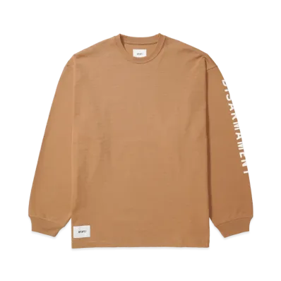 WTAPS OBJ 02 / LS / Cotton "Brown"
