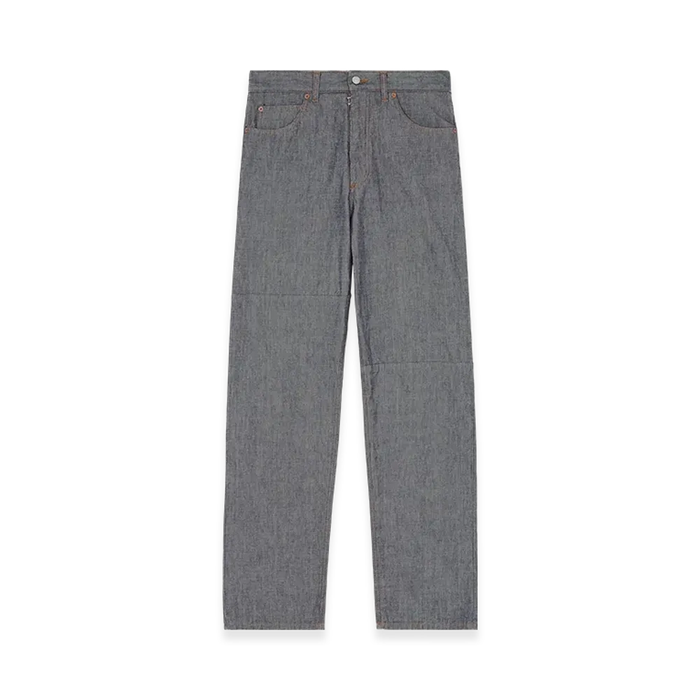 MM6 Maison Margiela Men's Denim Trousers "Gray"