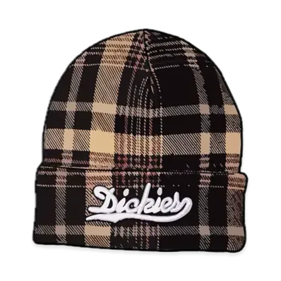 Supreme x Dickies Beanie "Black Plaid"
