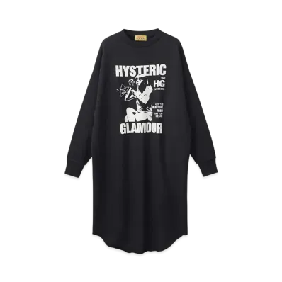 HYSTERIC GLAMOUR Beauty Tips Dress "Black"