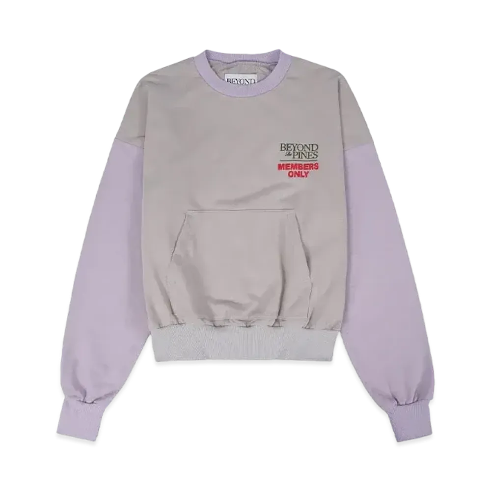 BEYOND the PINES Members only crewneck "GREY"