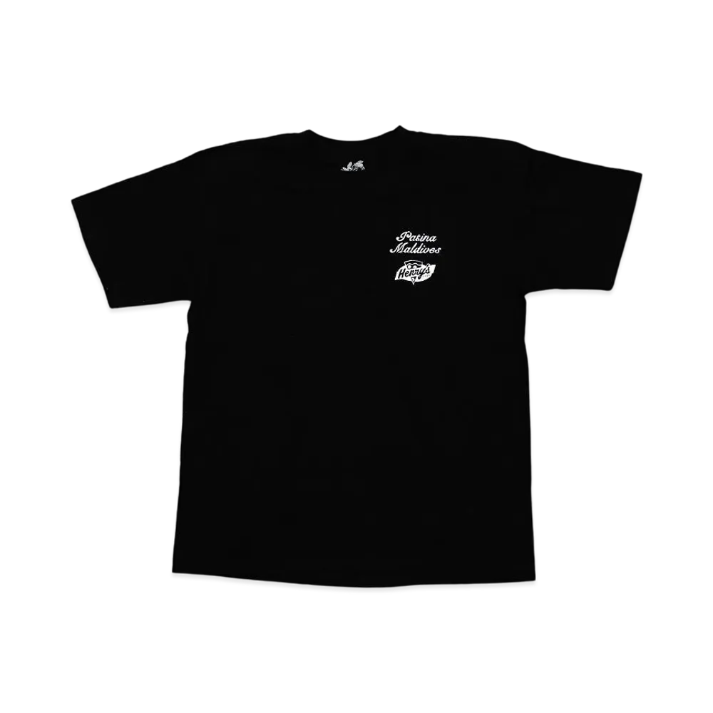VERDY x Patina Maldives x Henry's PIZZA Tee "Black"