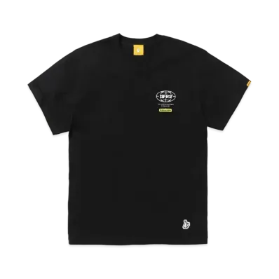 FR2 Earth Logo Embroidery T-shirt "Black"