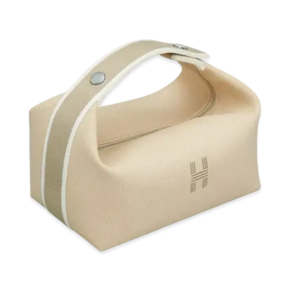 Hermes Brid a Black Pouch PM "Natural"