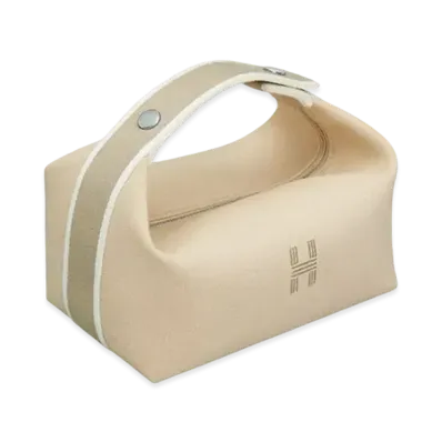 Hermes Brid a Black Pouch PM "Natural"