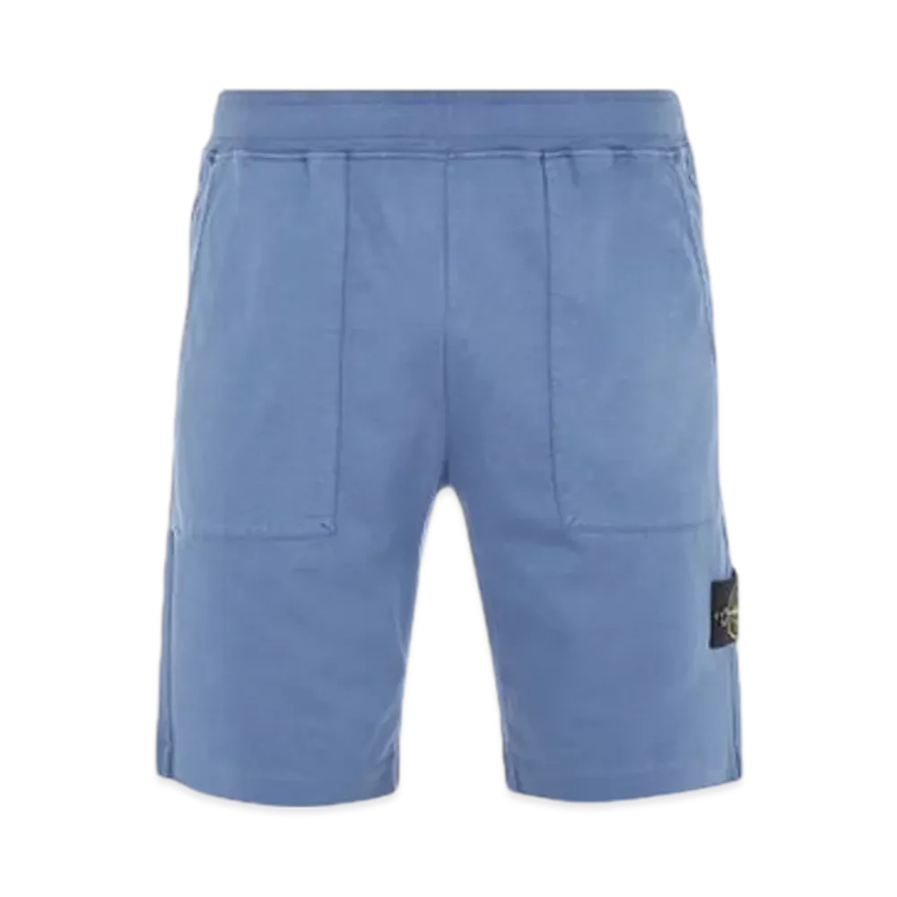 Stone Island 63850 Regular Fit Bermuda Shorts - 24SS "Avio Blue"