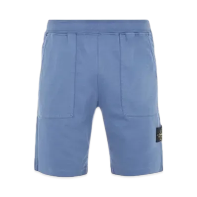 Stone Island 63850 Regular Fit Bermuda Shorts - 24SS "Avio Blue"