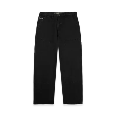 HUF WINTER 25 Kinda Loose Double Knees "Faded Black"