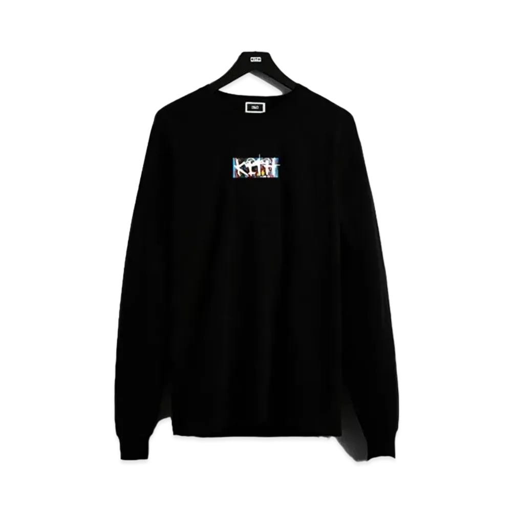 Kith x B Robert Moore Classic Logo L/S Tee "Black"