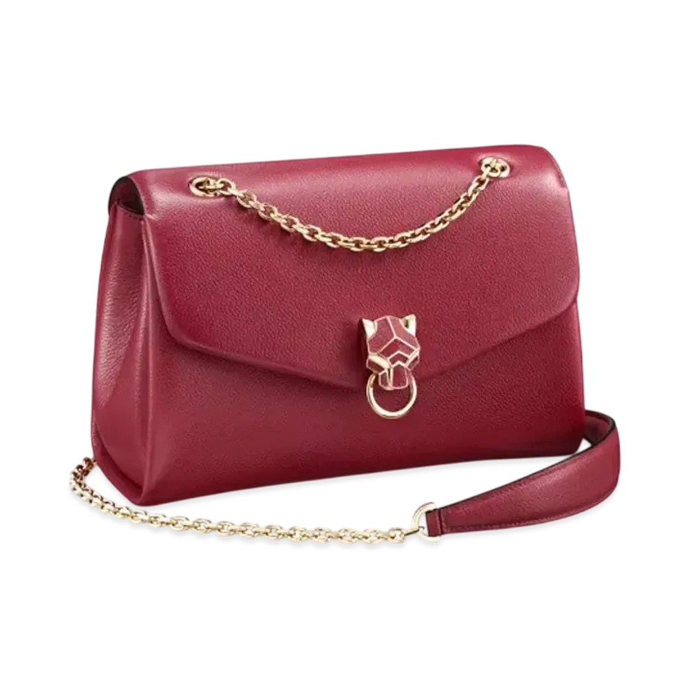 Cartier Panthere de Cartier Bag, Chain Bag, Small Model "Bordeaux"