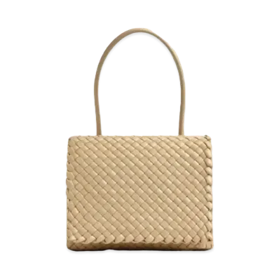 Bottega Veneta Patty Top Handle Bag "Porridge"