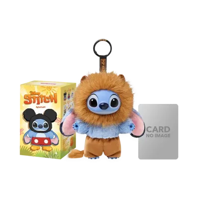 POP MART Stitch Adventure Series Plush Pendant Simba Stitch