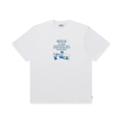 Mercedes Anchor inc. Desk Tee "White"