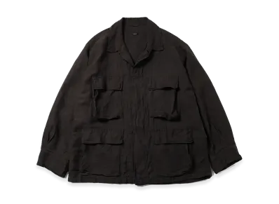 COMOLI Silk Cotton B.D.U. Jacket "Brown"