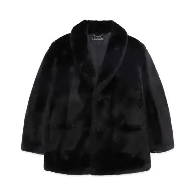 WACKO MARIA FUR COAT 裏地無地 "Black"