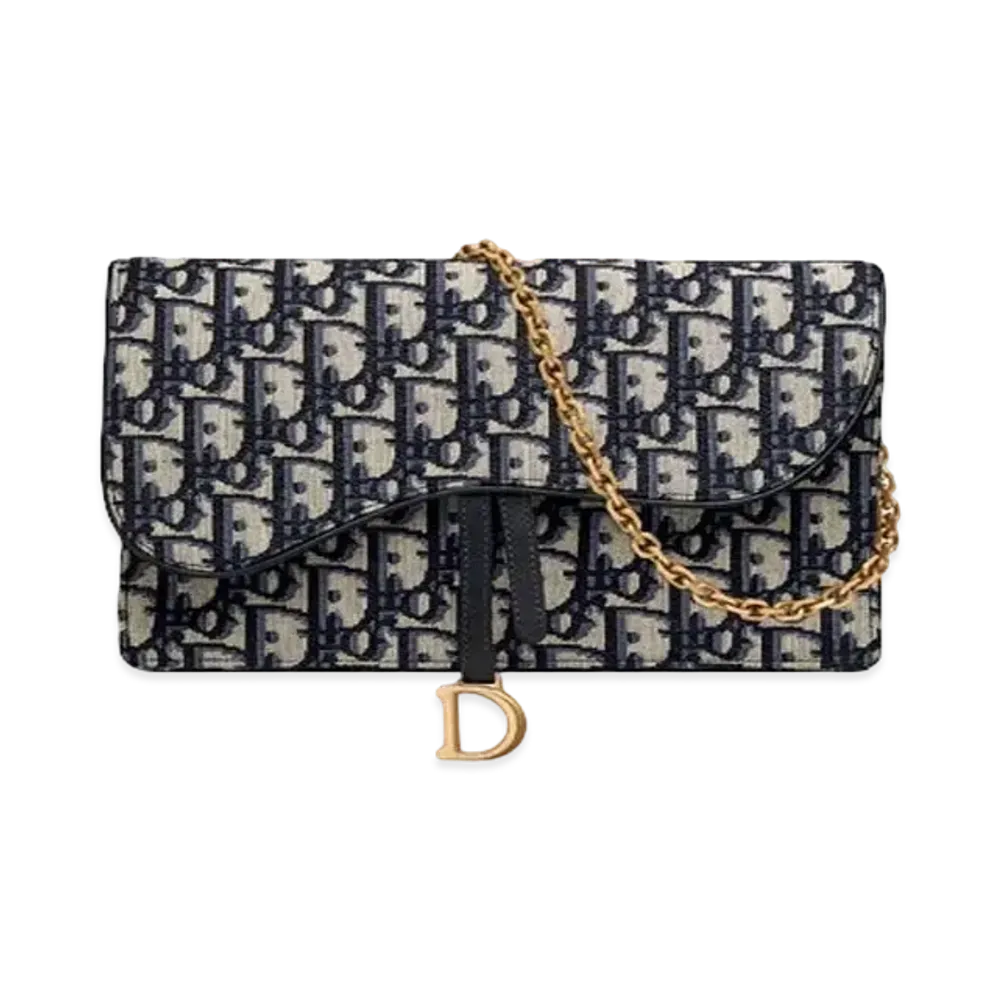 Dior Saddle Pouch "Blue"
