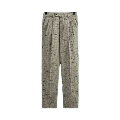 Kith &Kin Tweed Kylan Pleated Trouser "Fin"