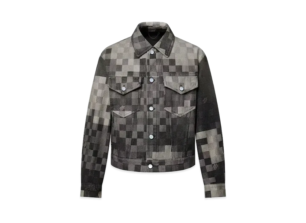 Louis Vuitton Damier Classic Denim Jacket "Black"