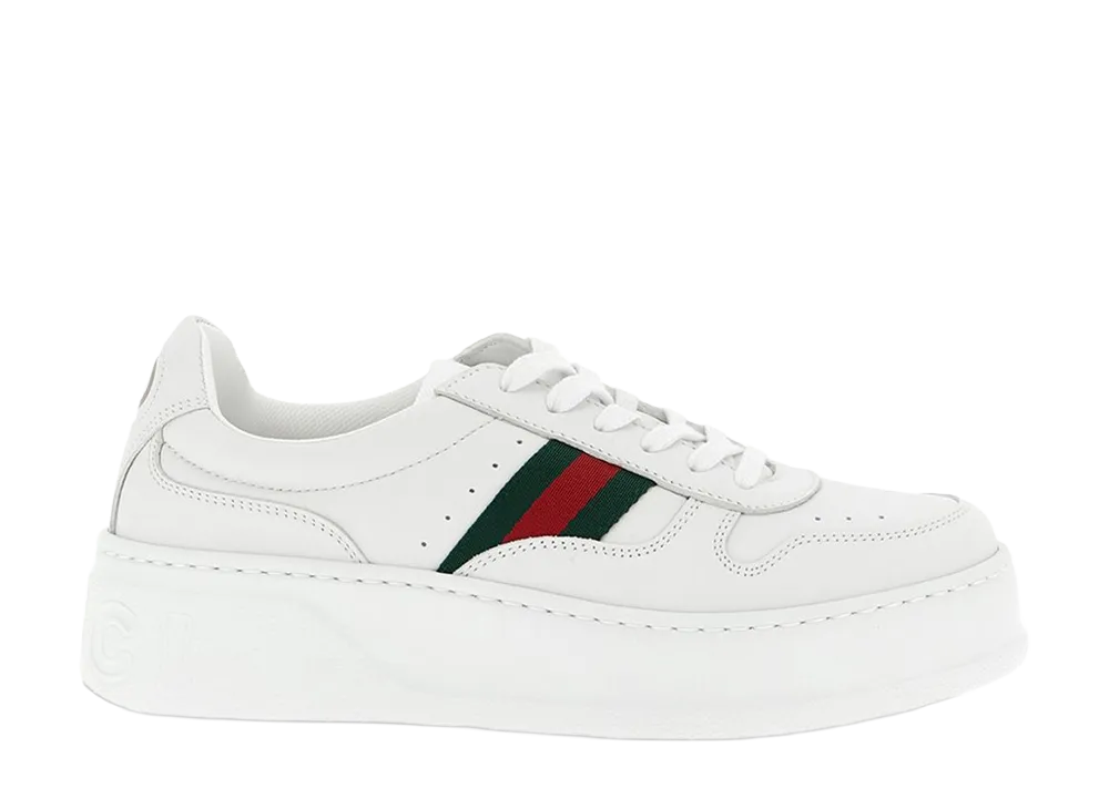 GUCCI Women's Oversize Sole Sneakers "White"
