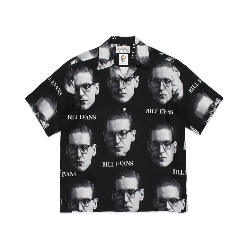 WACKO MARIA BILL EVANS / HAWAIIAN SHIRT "Black"