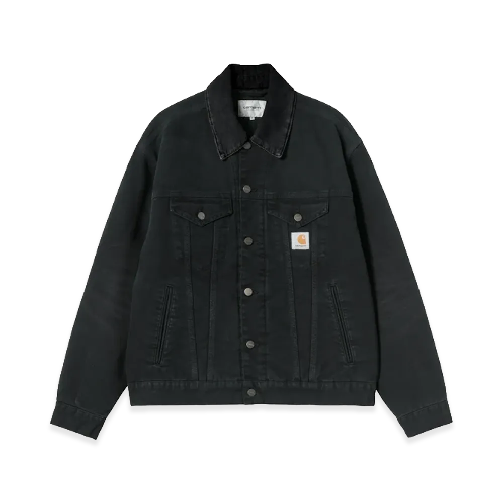Carhartt WIP OG Trucker Jacket "Black/Black/Stone Canvas"