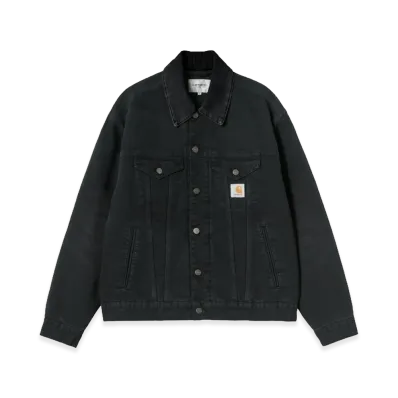 Carhartt WIP OG Trucker Jacket "Black/Black/Stone Canvas"