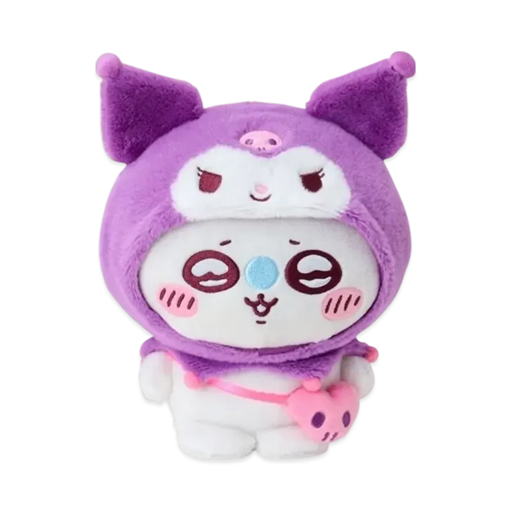 Sanrio -Chiikawa- Momonga x Kuromi Plush