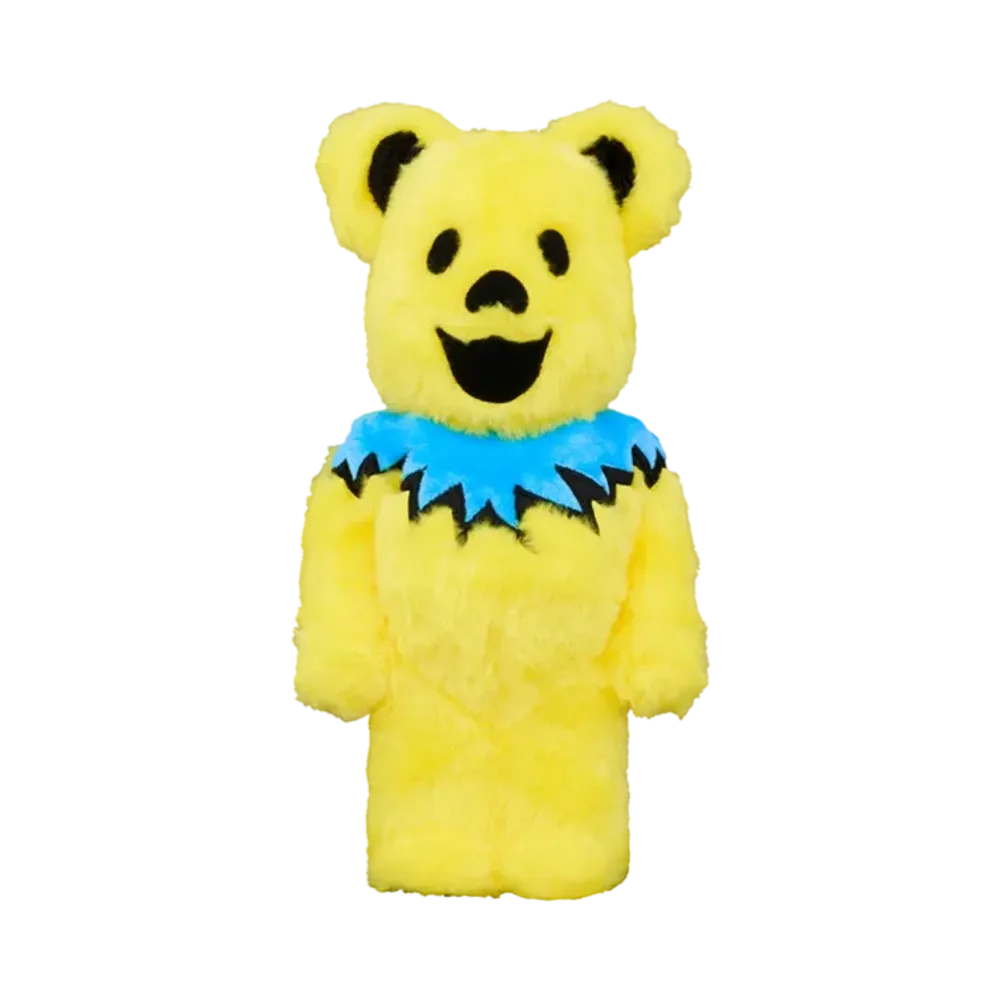 MEDICOM TOY "BEARBRICK" GRATEFUL DEAD DANCING BEARS COSTUME Ver. YELLOW 400%