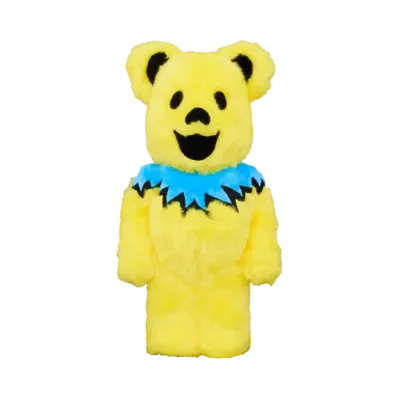 MEDICOM TOY "BEARBRICK" GRATEFUL DEAD DANCING BEARS COSTUME Ver. YELLOW 400%