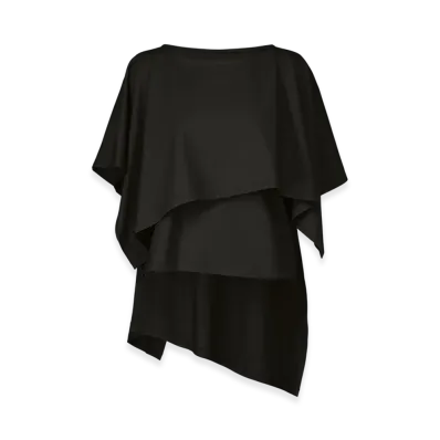 ISSEY MIYAKE Layered-T "Black"