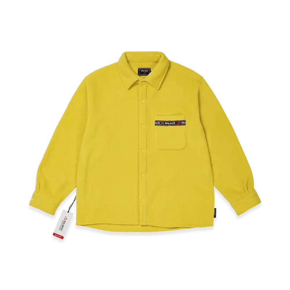PALACE Polartec Om Fleece Overshirt "Saffron"