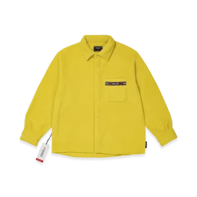 PALACE Polartec Om Fleece Overshirt "Saffron"