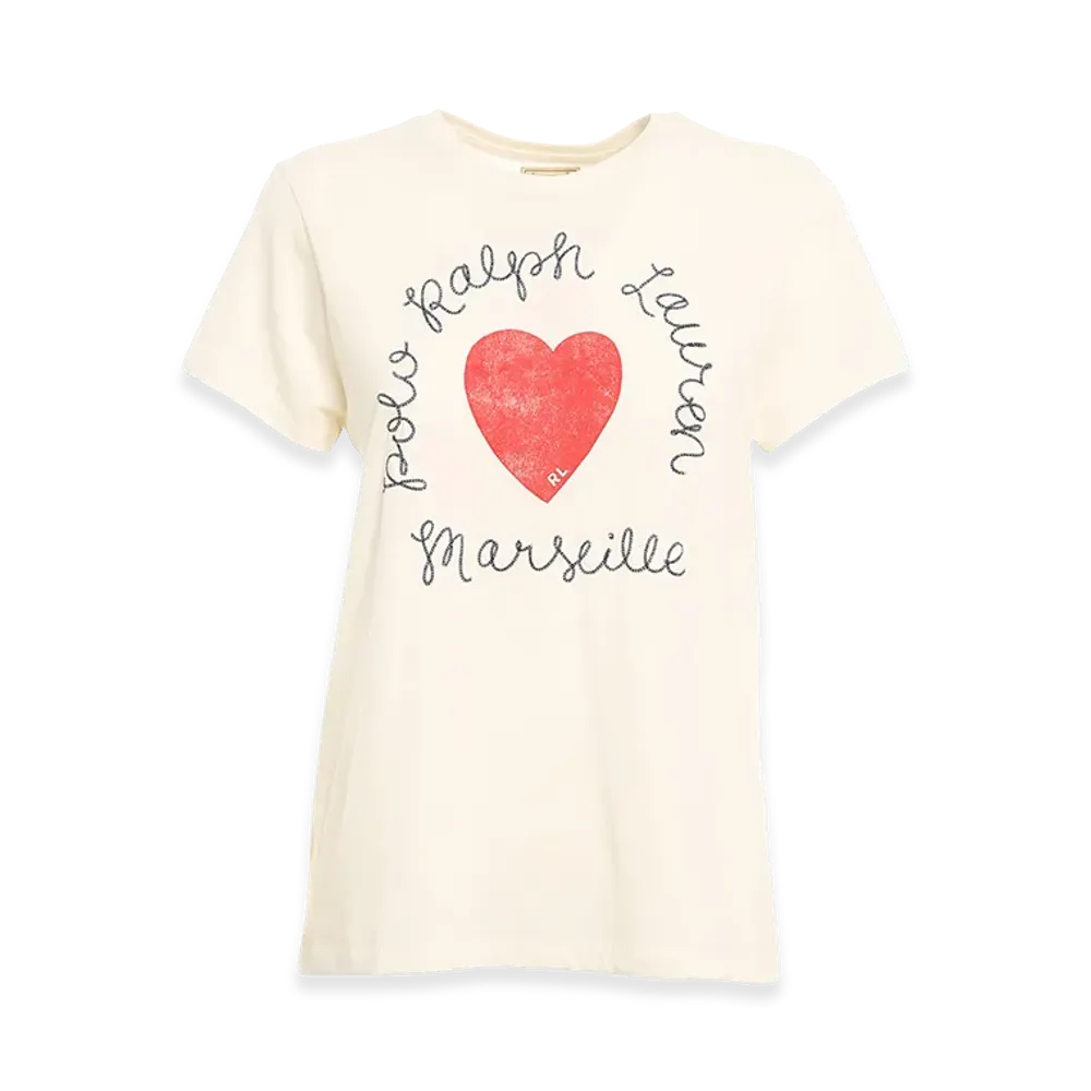 Polo Ralph Lauren Women's Logo Embroidery T-Shirt "White"