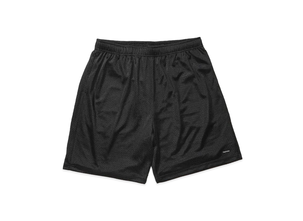 Supreme Small Box Baggy Mesh Short "Black"