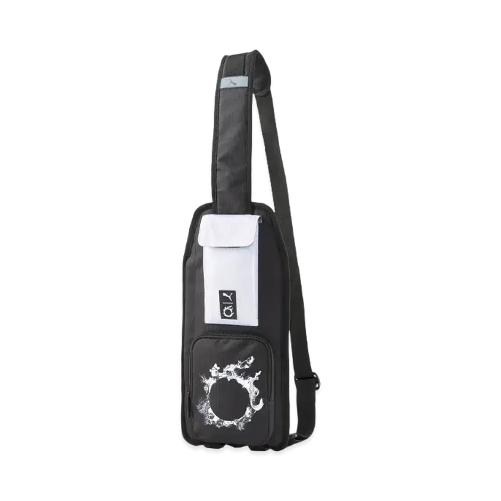 PUMA x FINAL FANTASY XIV Unisex Esports Crossbody Bag 1L "Puma Black Whisper White"