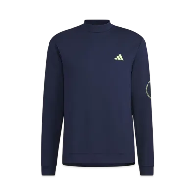 adidas Aeroready Athletic Mockneck Long Sleeve Shirt "Collegiate Navy"
