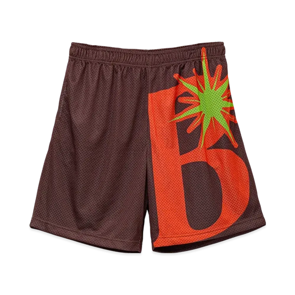 BOTT B Logo Mesh Short "Brown"