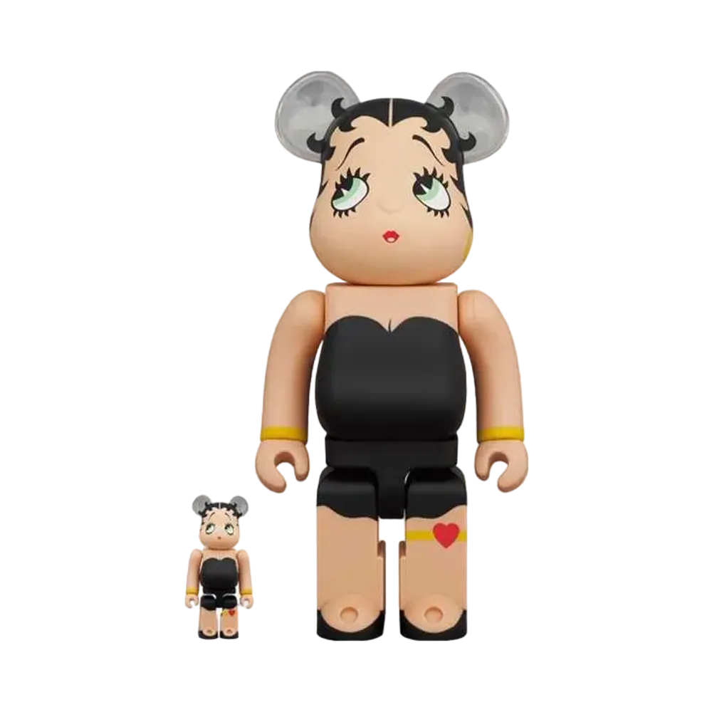 Bearbrick Betty Boop(TM) BLACK Ver. 100% & 400%