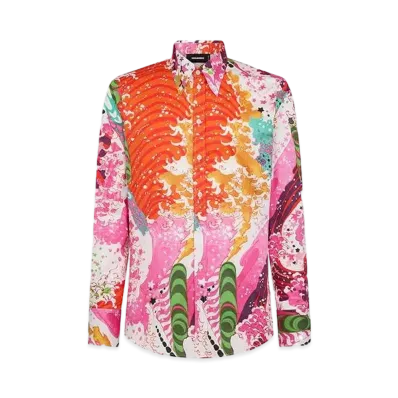 Dsquared2 Psychedelic Dreams Shirt "Multicolor"