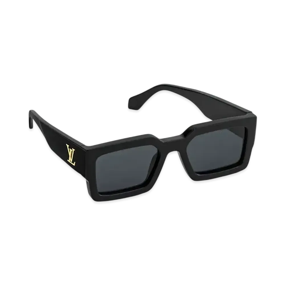 Louis Vuitton LV Clash Square Sunglasses "Noir"