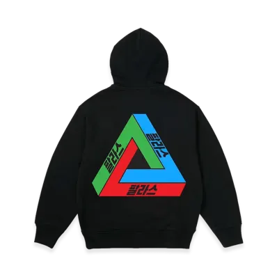 PALACE JAMSIL Seoul 3 Tri-Ferg Zip Hood "Black"