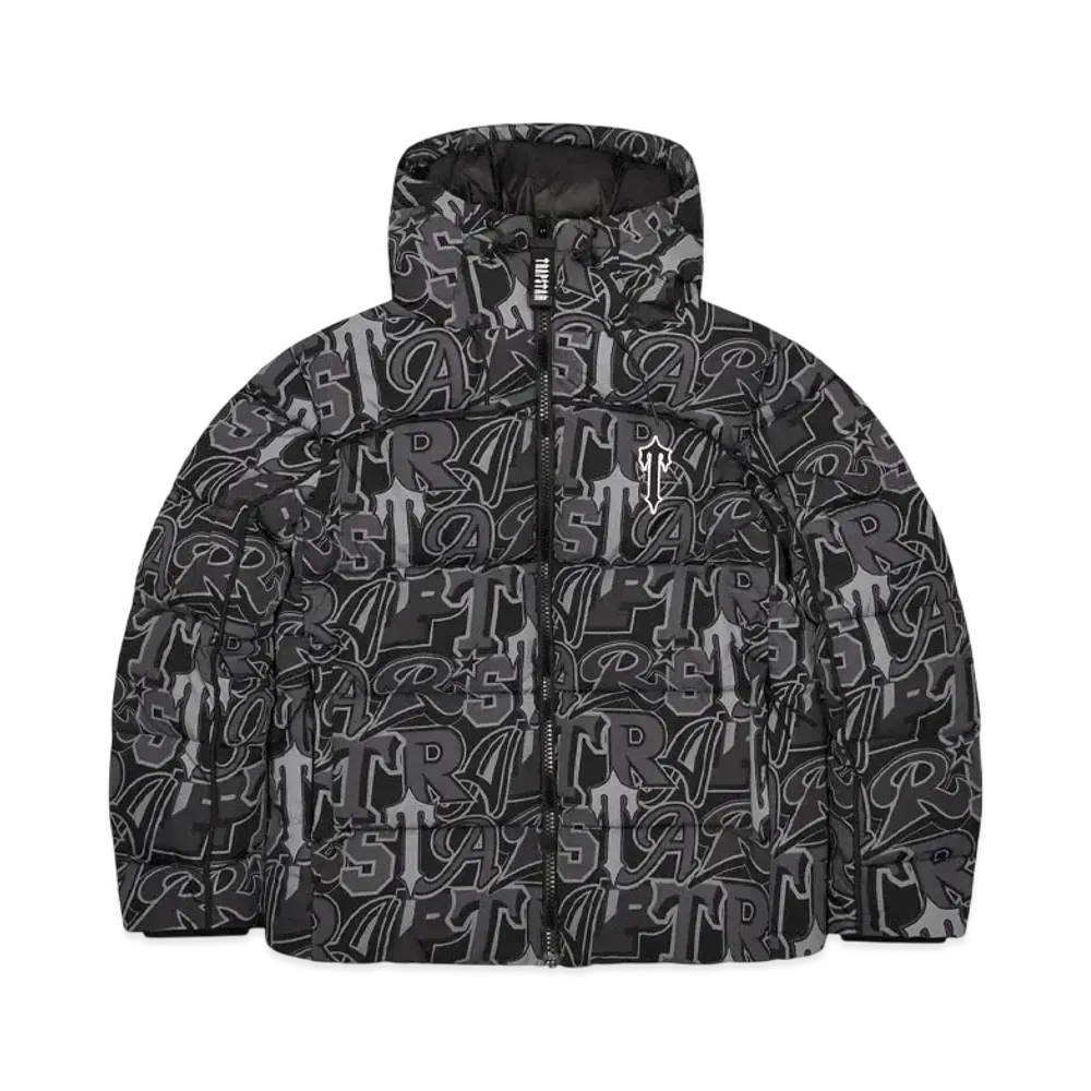 TRAPSTAR Irongate Arch Wildcard Puffer "Black"