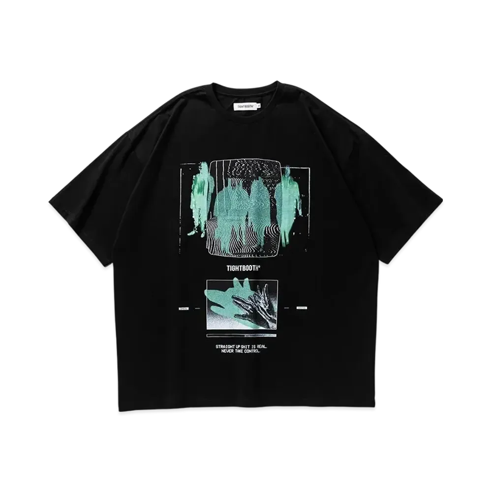 TIGHTBOOTH Shadow S/S T-Shirt "Black"