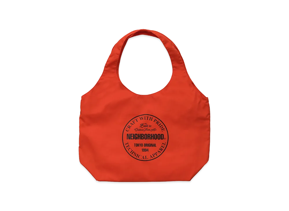 NEIGHBORHOOD Logo Monk Bag "Orange"