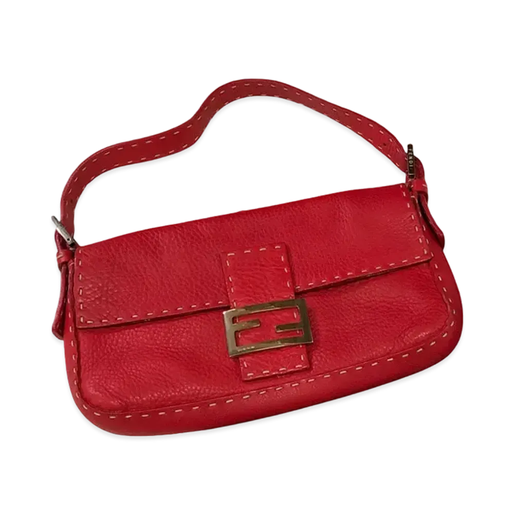 FENDI Mamma Baguette "Red"